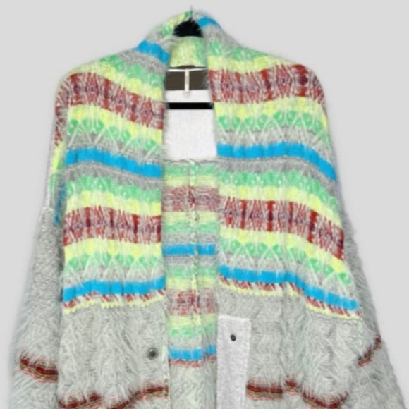 Free People Oversized Cozy Fair Weather Cardigan - Picture 10 of 16